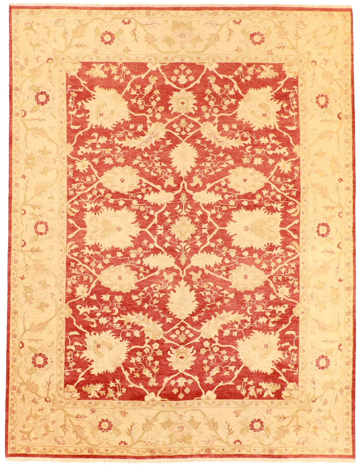 10 x 13.10 - Sh Abbas Fine All Over Rectangle - Hand Woven Rug — 51313