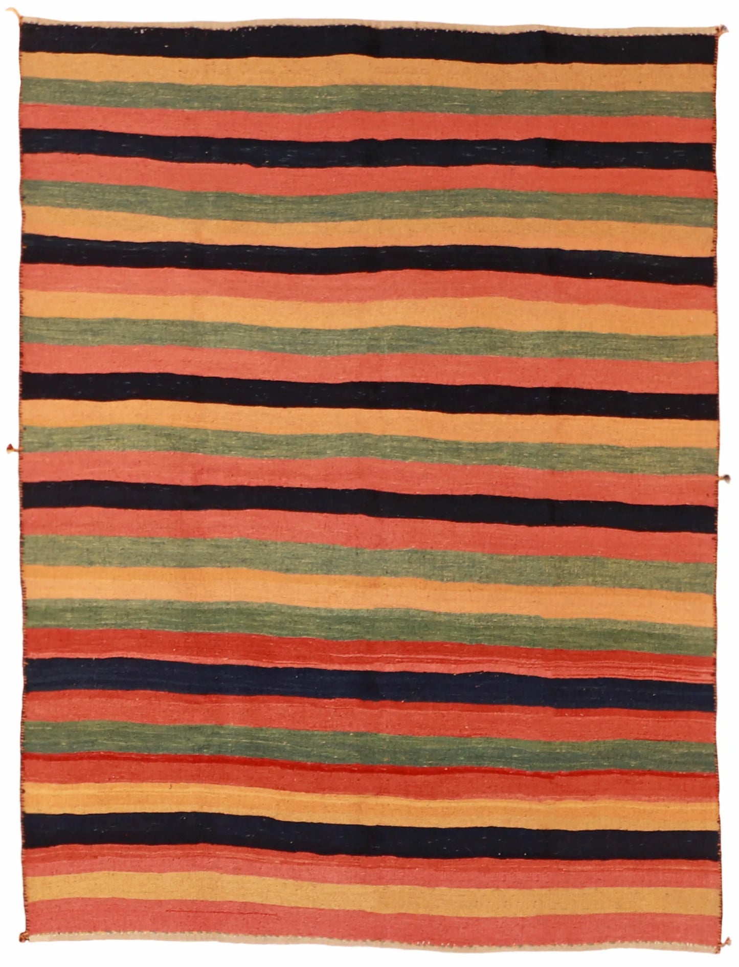 4.11 x 6.5 - Sumak Fine Modern Rectangle - Finest Hand-Knotted Quality Wool — 52105
