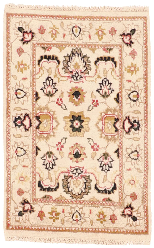 2 x 3.1 - Tabriz Fine/Wool All Over Rectangle - Finest Hand-Knotted Quality Wool - 52598