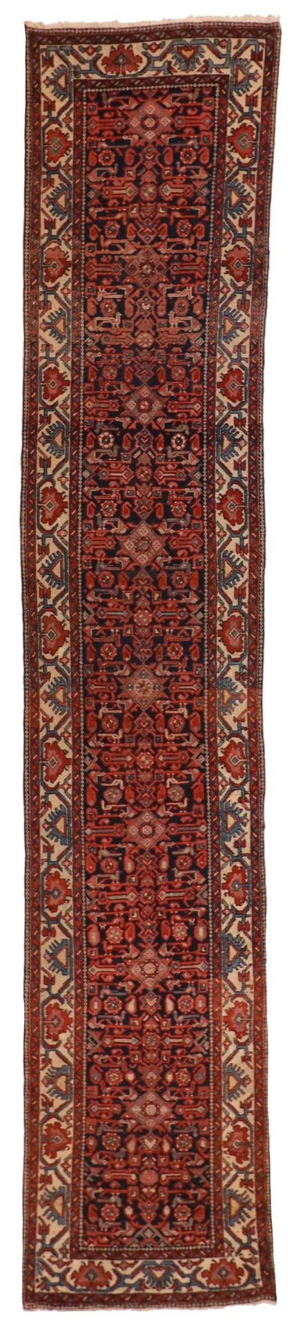 3 x 15.10 - Malayer Fine Geometric Rectangle - Hand Woven Rug — 53170