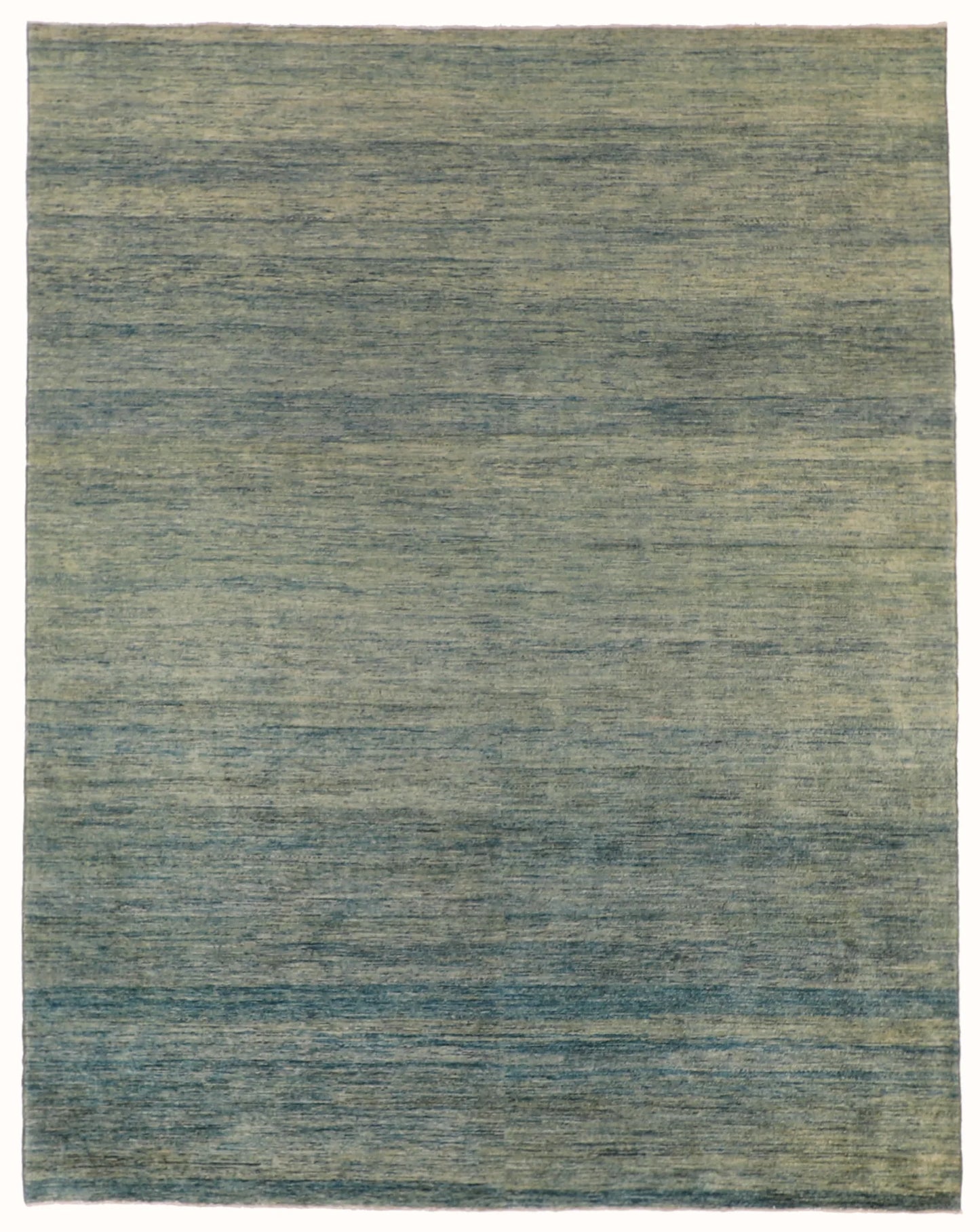 8 x 10.1 - Gabbeh Wool Contemporary Rectangle - Finest Hand-Knotted Quality Wool — 54606