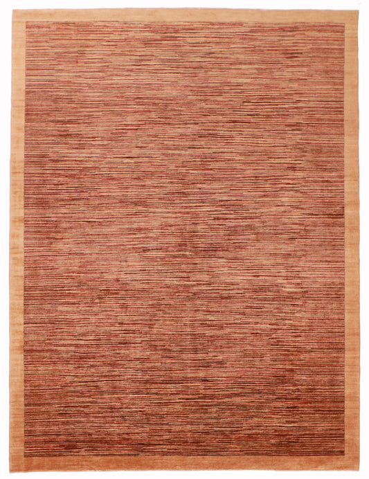 9 x 11.11 - Modern Fine All Over Rectangle - Hand Woven Rug — 56161