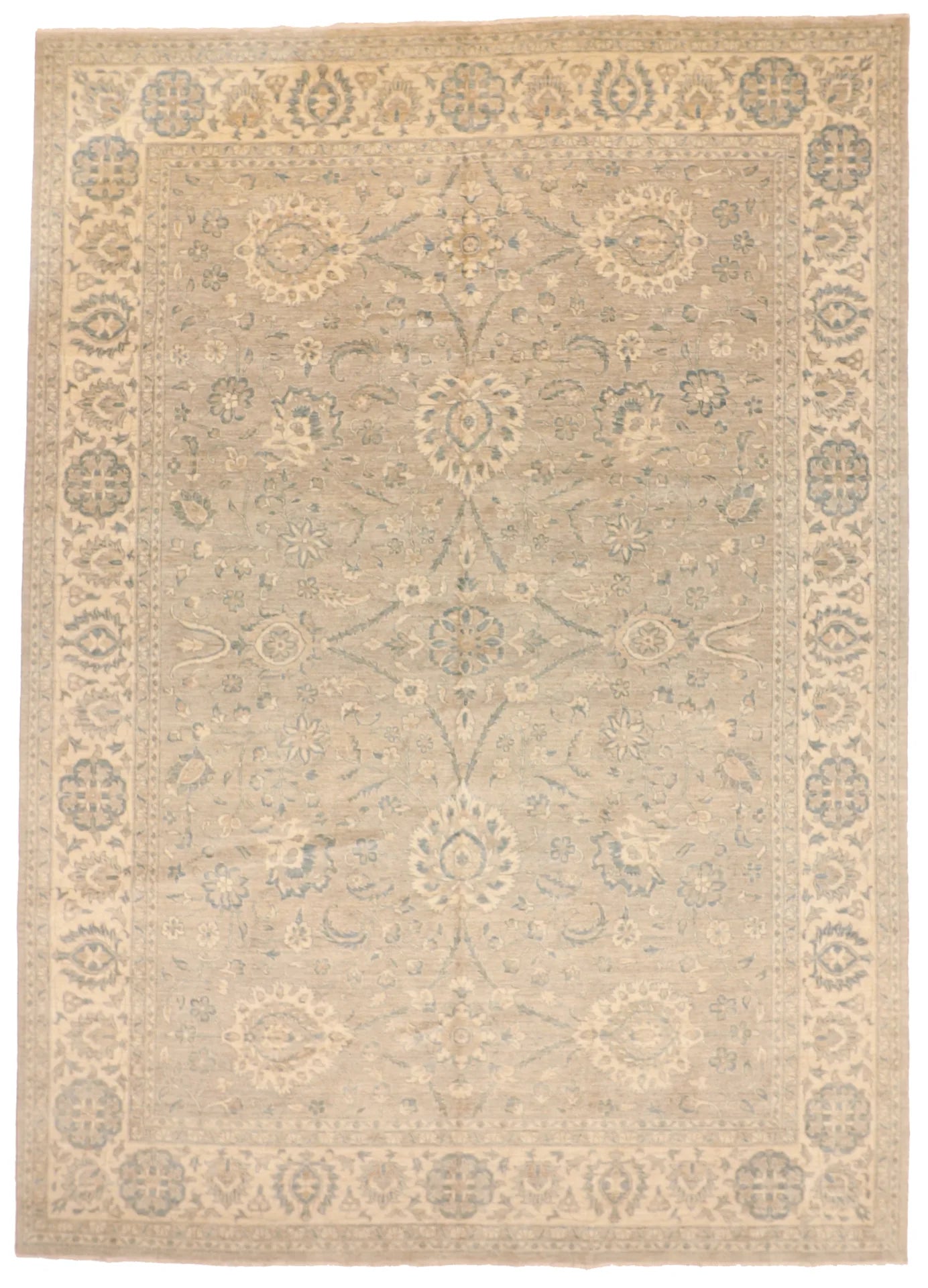 10 x 13.10 - Sultanabad Fine/Wool Geometric Rectangle - Finest Hand-Knotted Quality Wool — 59300