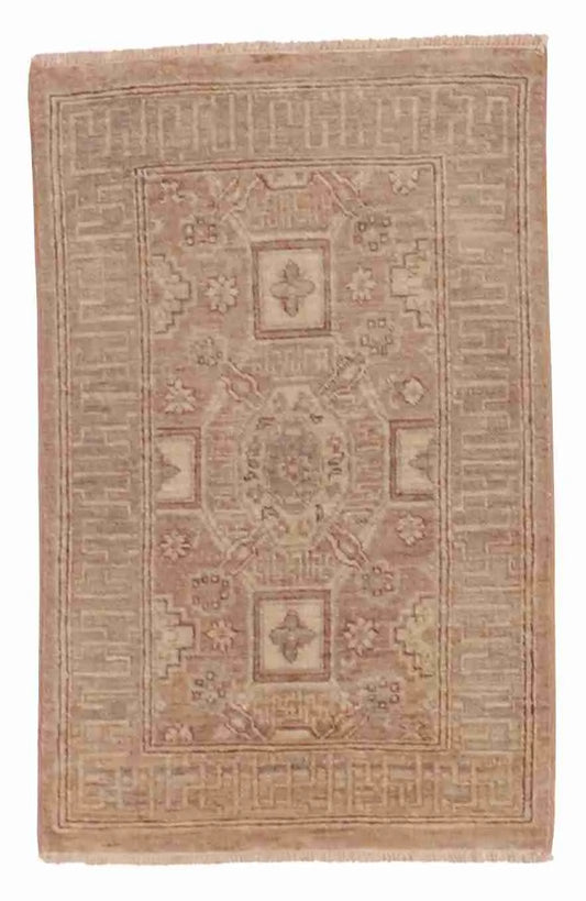 2 x 3 - Ardabil Fine/Wool All Over Rectangle - Finest Hand-Knotted Quality Wool — 59363