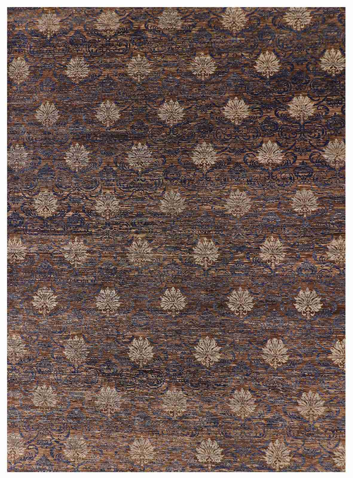 10 x 13.10 - Modern Wool Contemporary Rectangle - Finest Hand-Knotted Quality Wool — 60101