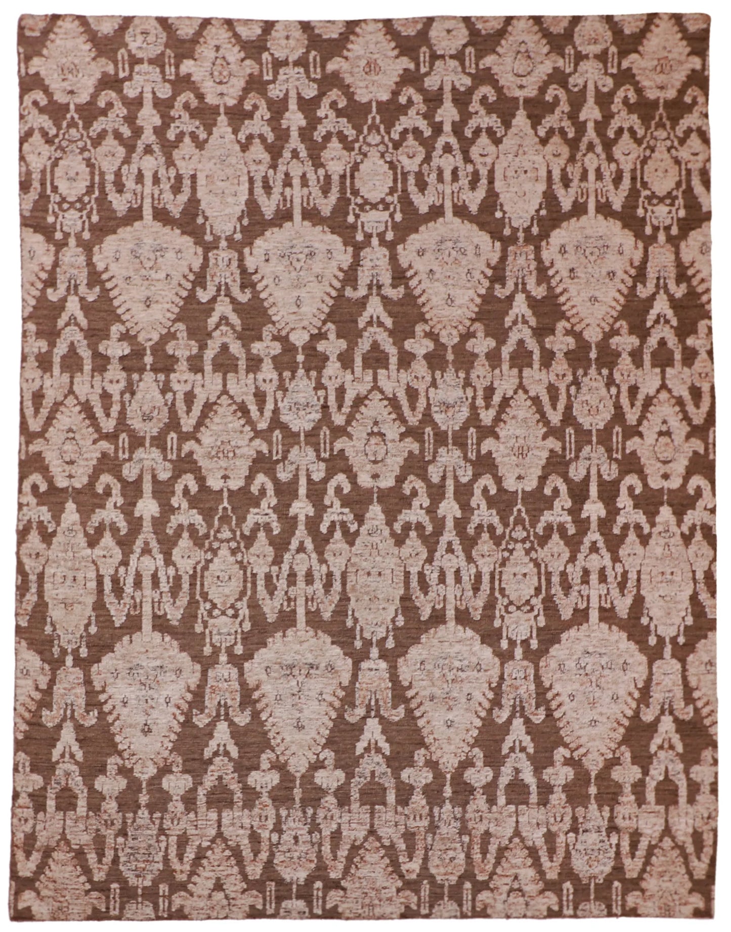 2.7 x 9.1 - Modern Fine/Silk All Over Rectangle - Finest Hand-Knotted Quality Wool — 60259