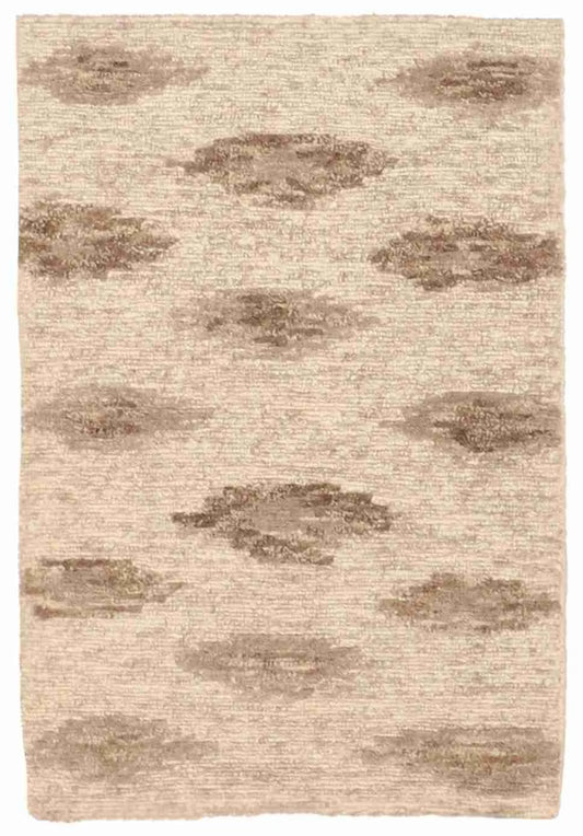 2 x 3 - Modern Fine/Wool All Over Rectangle - Finest Hand-Knotted Quality Wool — 62261