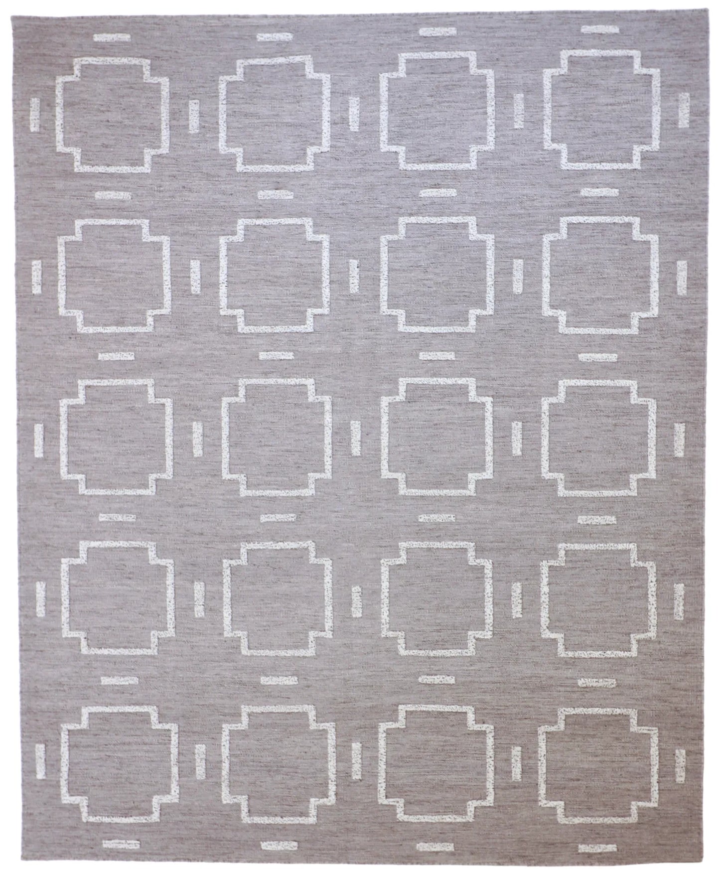 9 x 12 - Gabbeh Wool Contemporary Rectangle - Finest Hand-Knotted Quality Wool — 62654