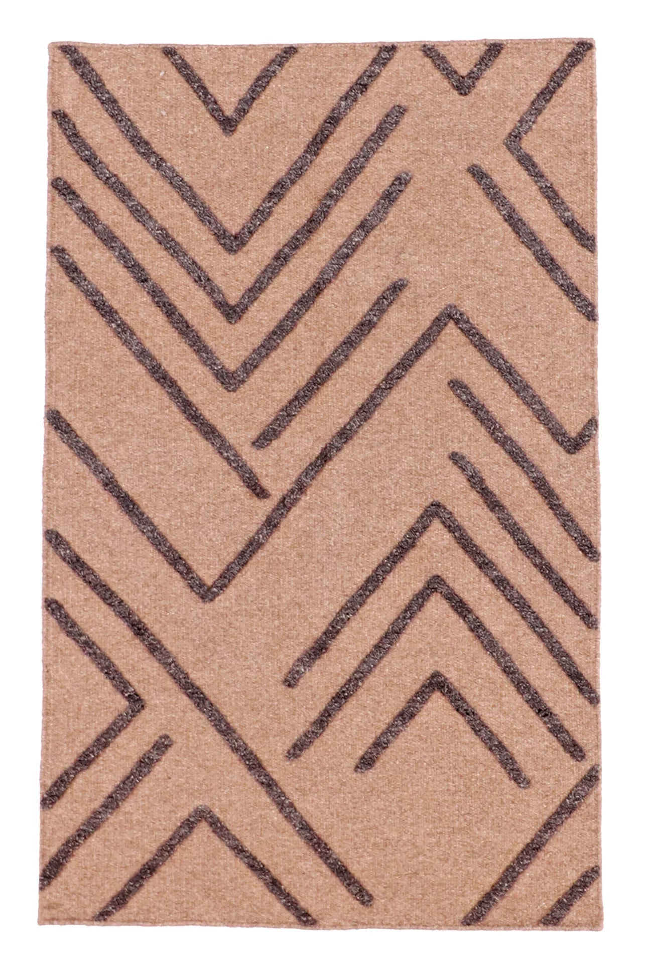 3 x 5 - Modern Fine/Wool All Over Rectangle - Finest Hand-Made Quality Wool — 62695