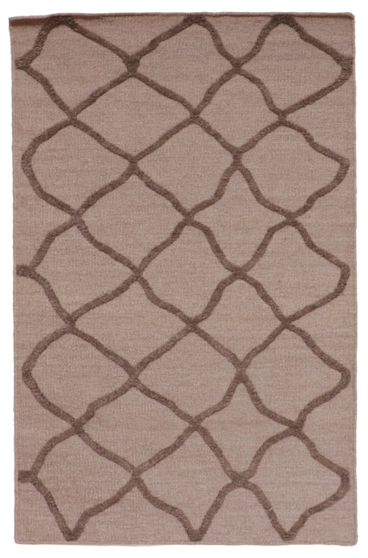 3 x 5 - Modern Fine All Over Rectangle - Hand Woven Rug — 62766