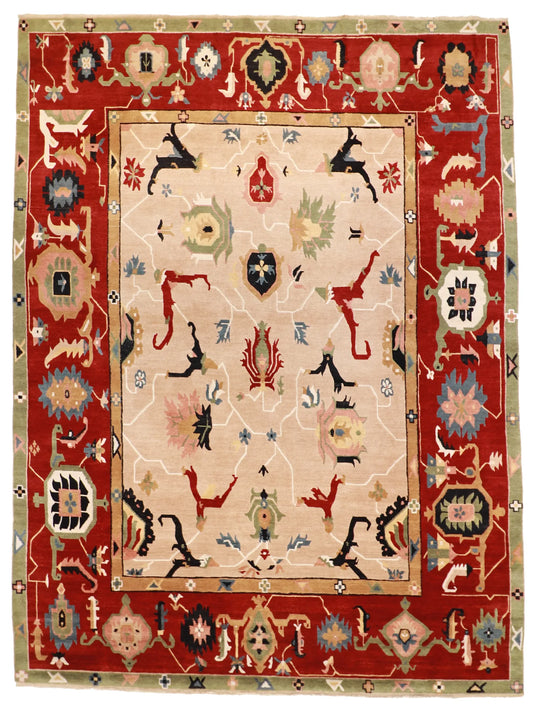 11.10 x 15.10 - Bijar Fine All Over Rectangle - Hand Woven Rug — 63461