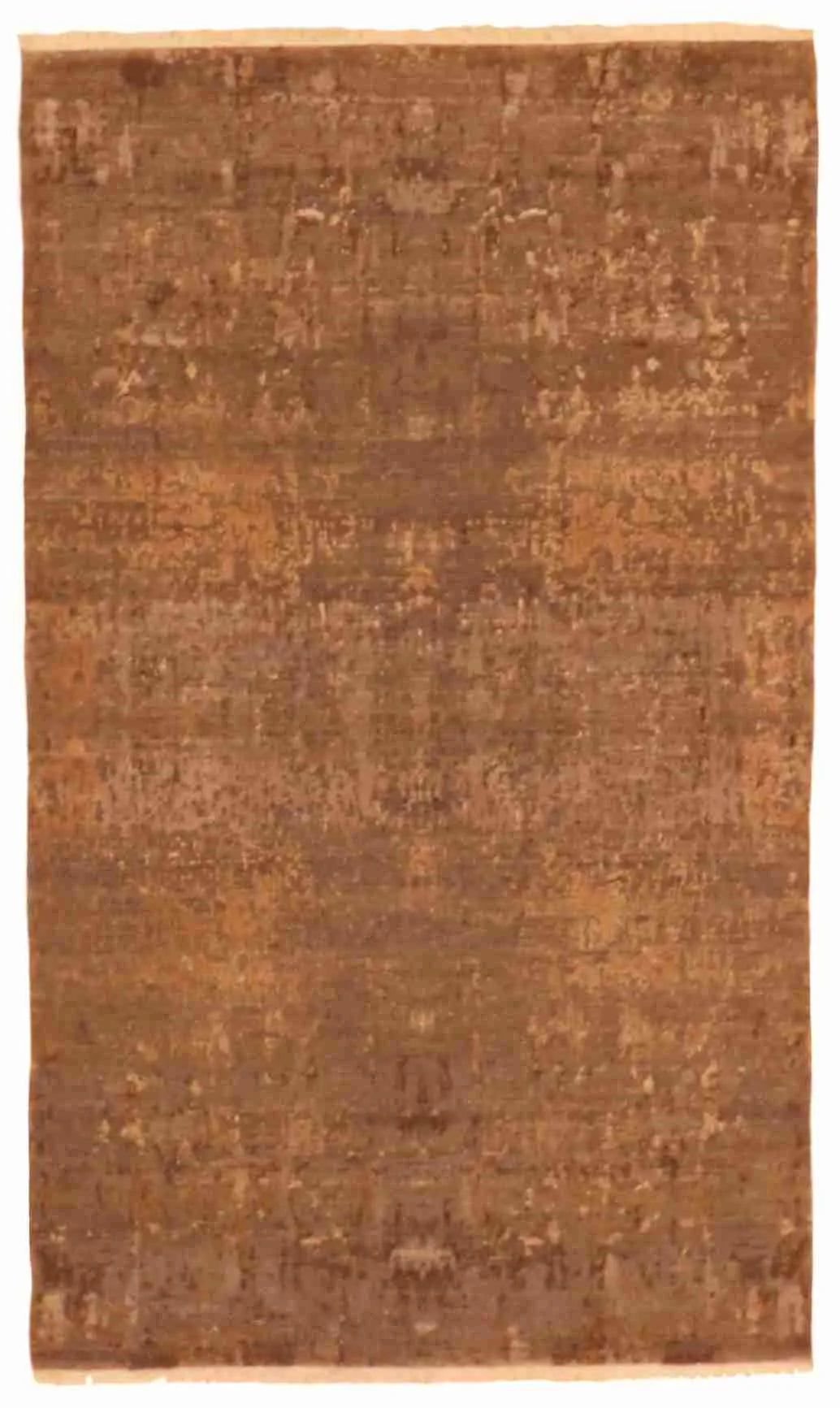 3 x 5 - Modern Silk/Wool All Over Rectangle - Finest Hand-Knotted Quality Wool — 63540