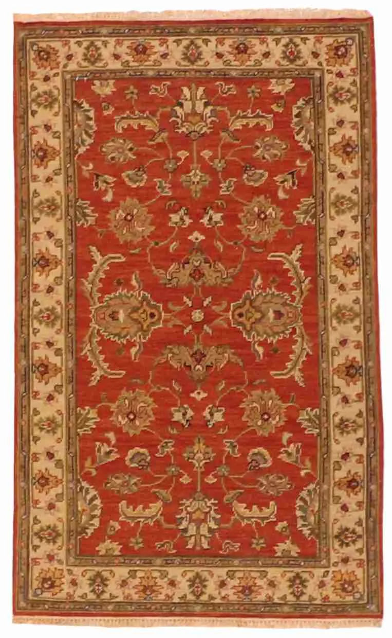 3 x 5 - Tabriz Fine/Wool Kilim Rectangle - Finest Hand-Made Quality Wool — 63860