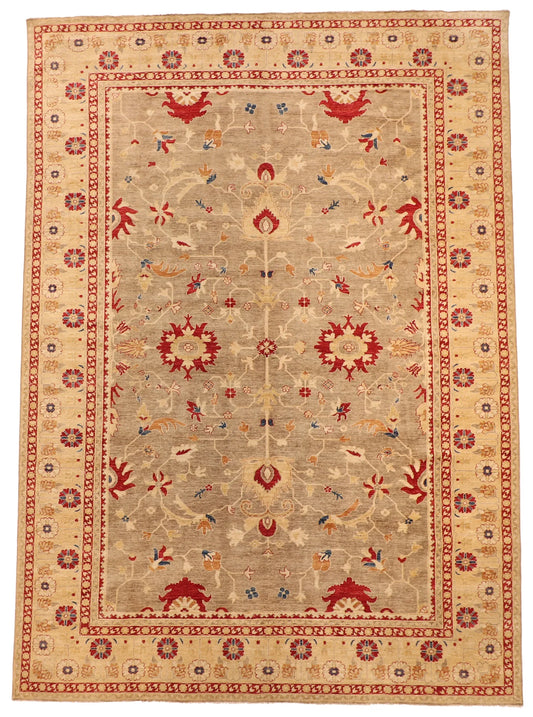 9.10 x 13.10 - Mountain Modern Wool Western Rectangle - Finest Hand-Knotted Quality Wool — 64013