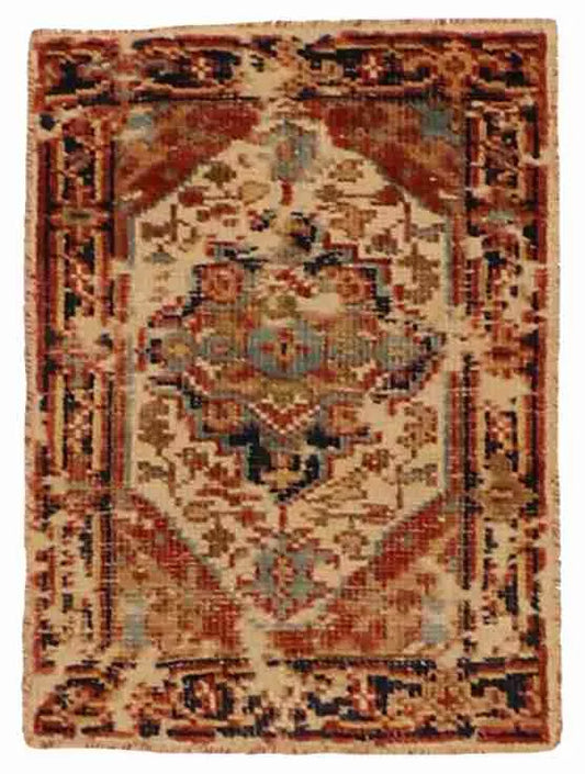 W 2.2 - L 2.11 - Serapie Fine/Wool All Over Rectangle - Finest Hand-Knotted Quality Wool - 64140