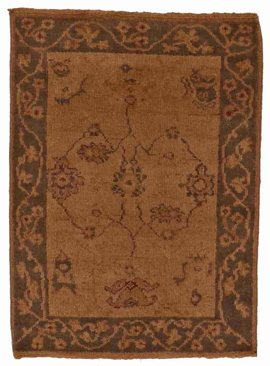 2 x 3 - Modern Fine/Wool All Over Rectangle - Finest Hand-Knotted Quality Wool — 64580