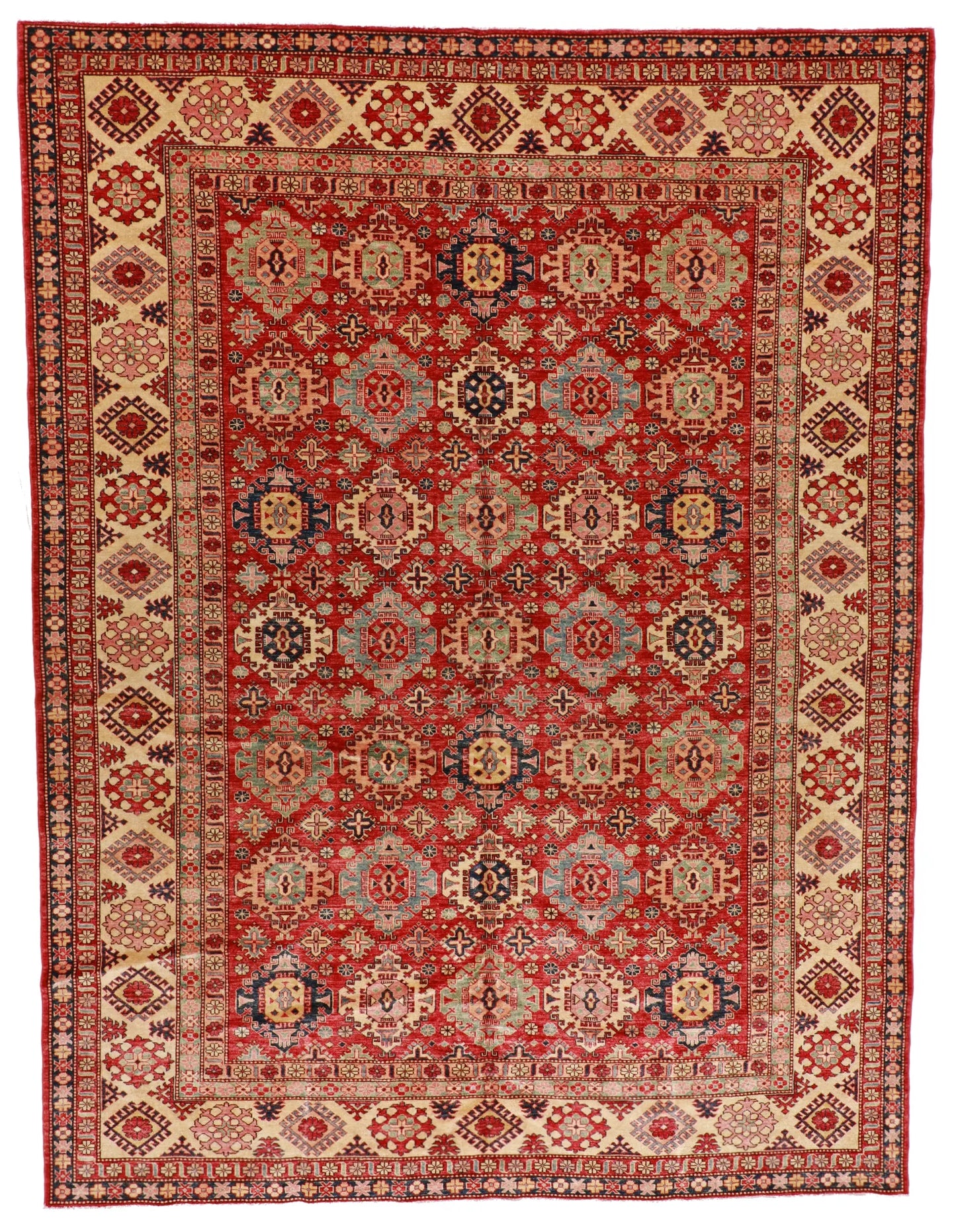 2.8 x 10.3 - Tabriz Fine/Wool All Over Rectangle - Finest Hand-Knotted Quality Wool — 65047