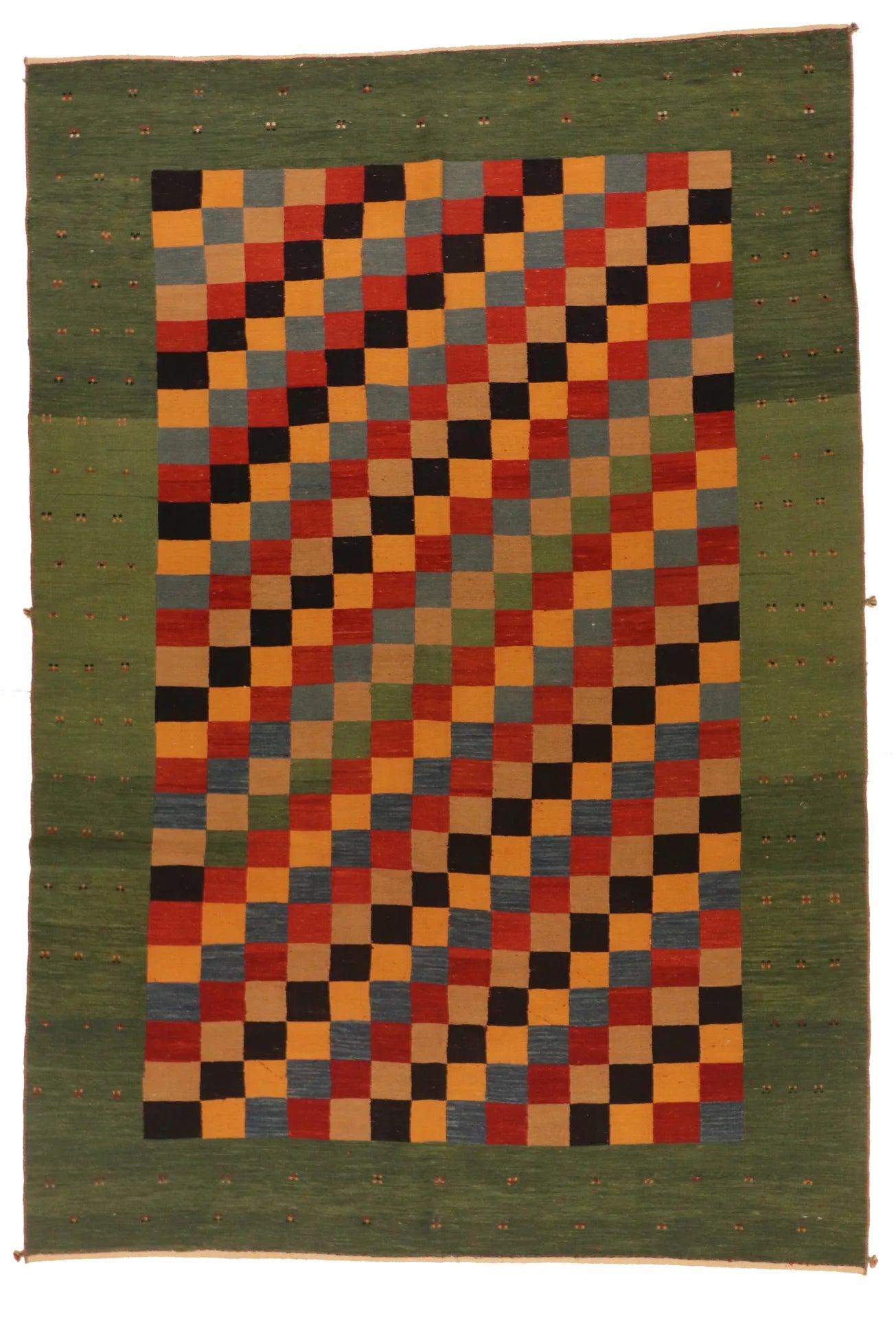 6.9 x 9.5 - Sarouk Wool Traditional Rectangle - Finest Hand-Knotted Quality Wool — 65254