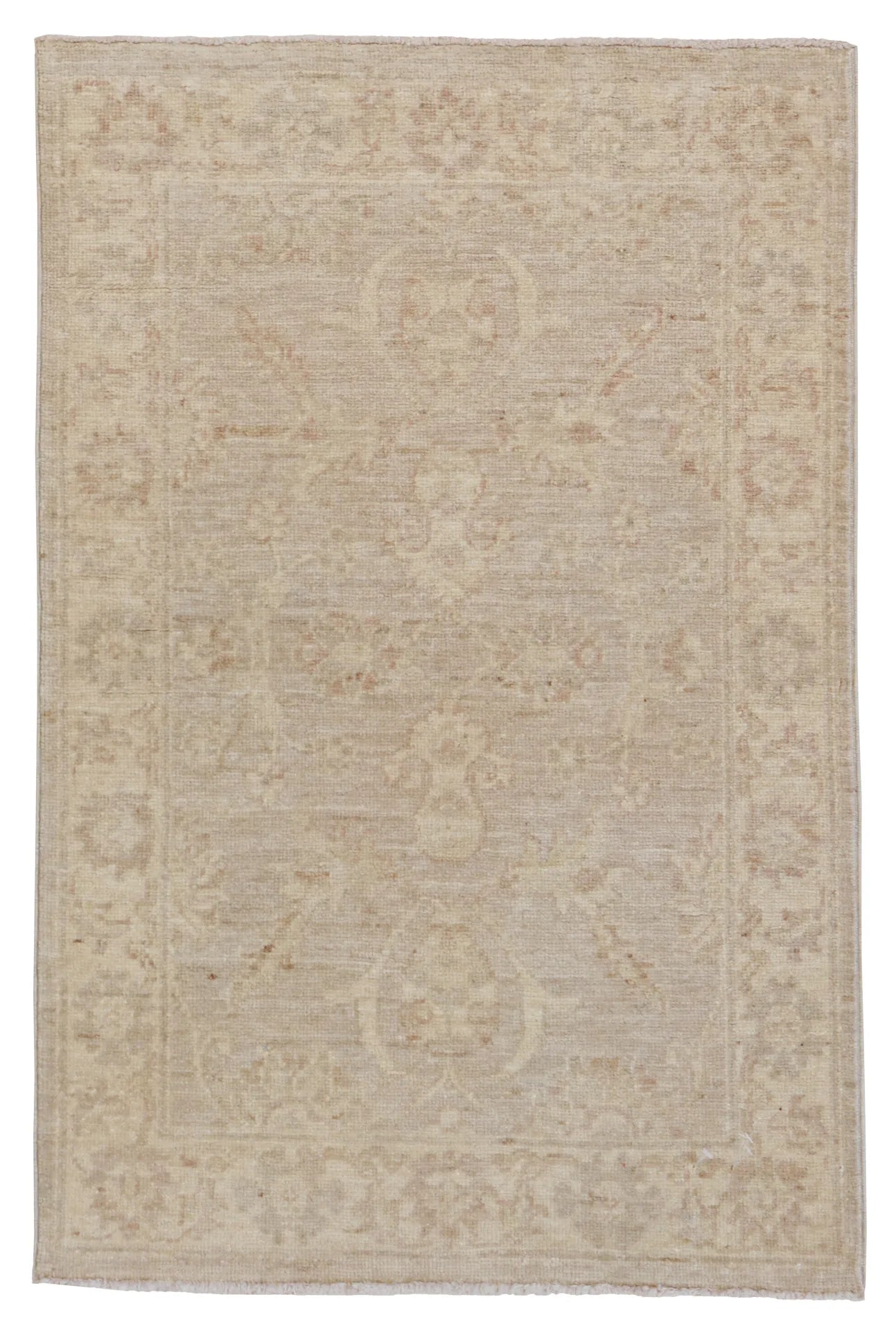 2.1 x 3.1 - Oushak Fine Rectangle - Finest Hand-Knotted Quality Wool — 65267