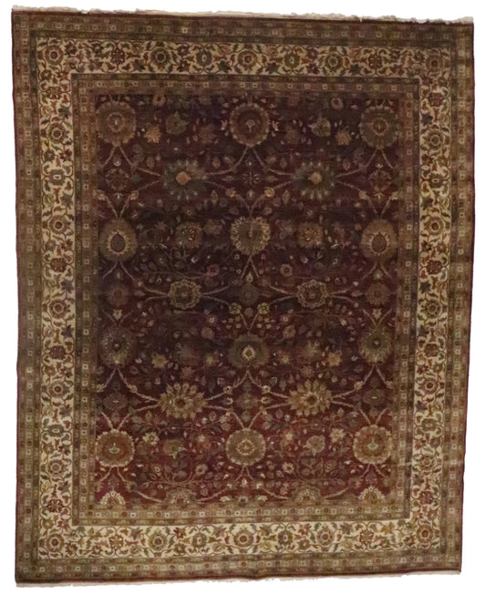 11.10 x 14.7 - Ziegler Fine/Wool All Over Rectangle - Hand Woven Rug — 66077