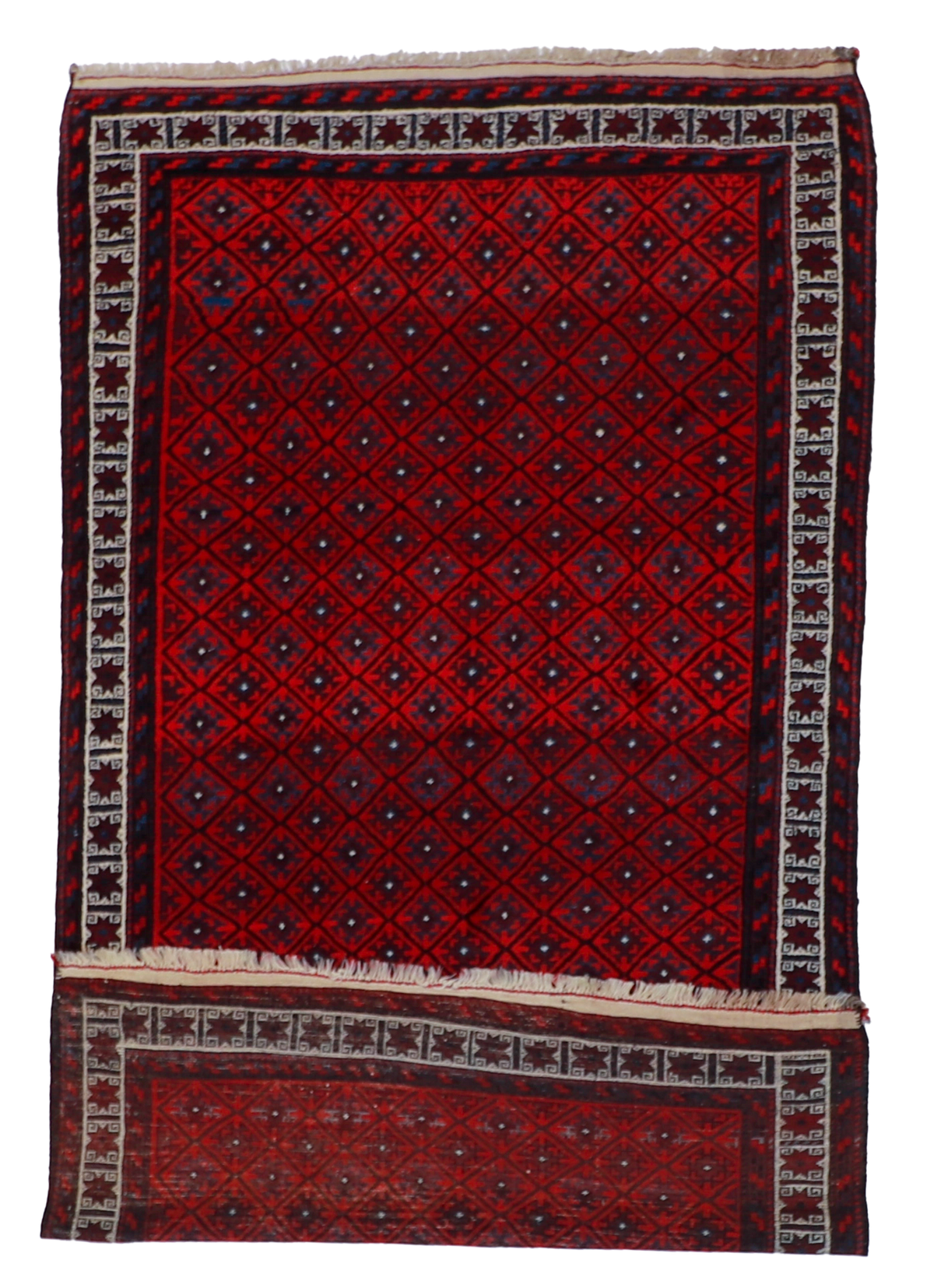 W 5 L 9.1 Baluch 100% Wool Hand-Woven All-Over Design - 14651