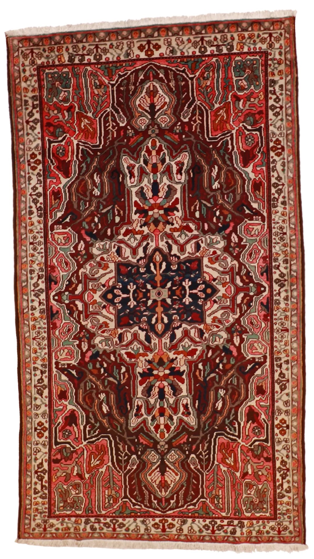 5.3 x 9.6 - Bakhtiarie Fine All Over Rectangle - Hand Woven Rug — 15659