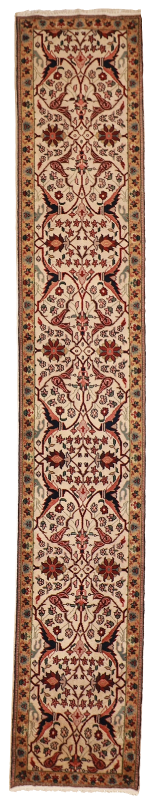 W 2.7 L 15.5 Mahal 100% Wool Hand-Woven - 17863