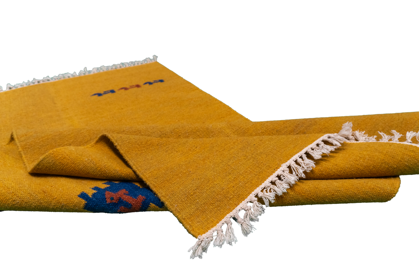 W 3 L 5 Kilim 100% Wool Hand-Woven All-Over Design - 18694