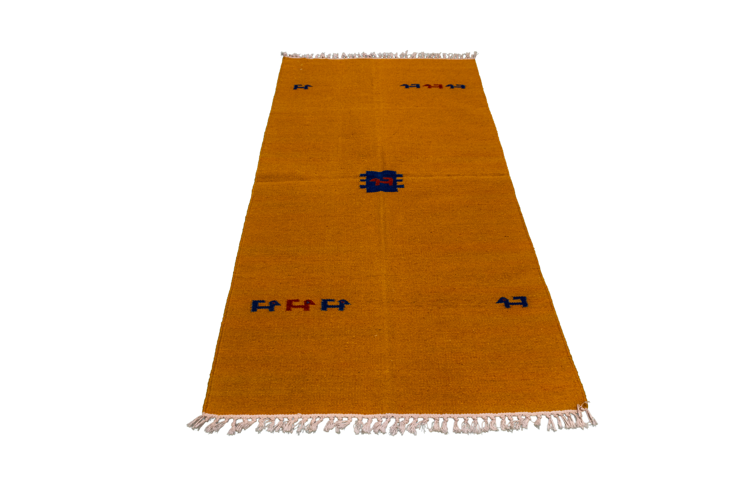 W 3 L 5 Kilim 100% Wool Hand-Woven All-Over Design - 18694
