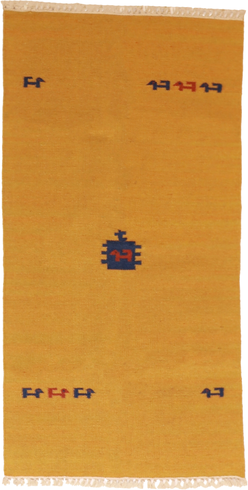 W 3 L 5 Kilim 100% Wool Hand-Woven All-Over Design - 18694