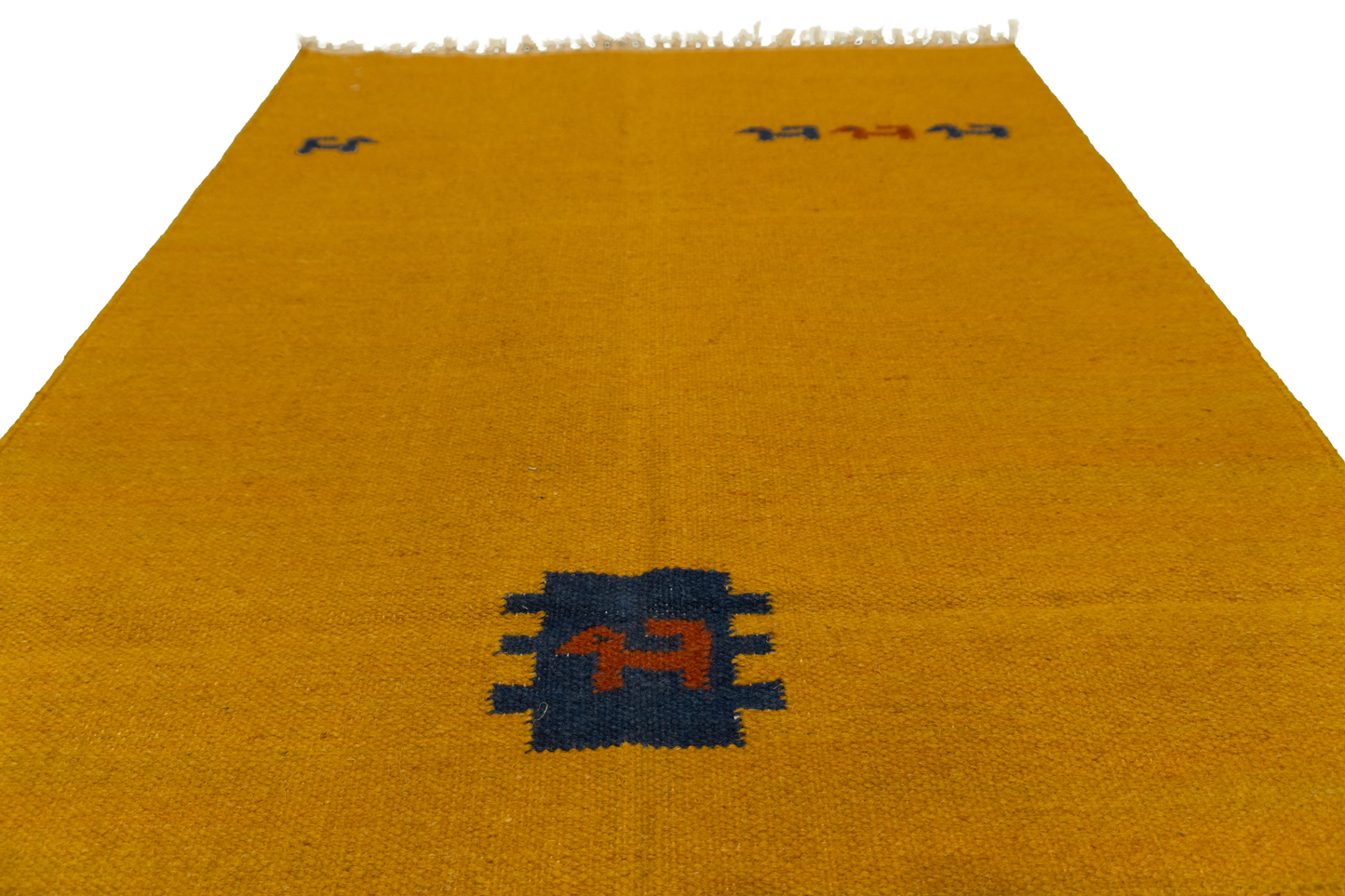 W 3 L 5 Kilim 100% Wool Hand-Woven All-Over Design - 18694