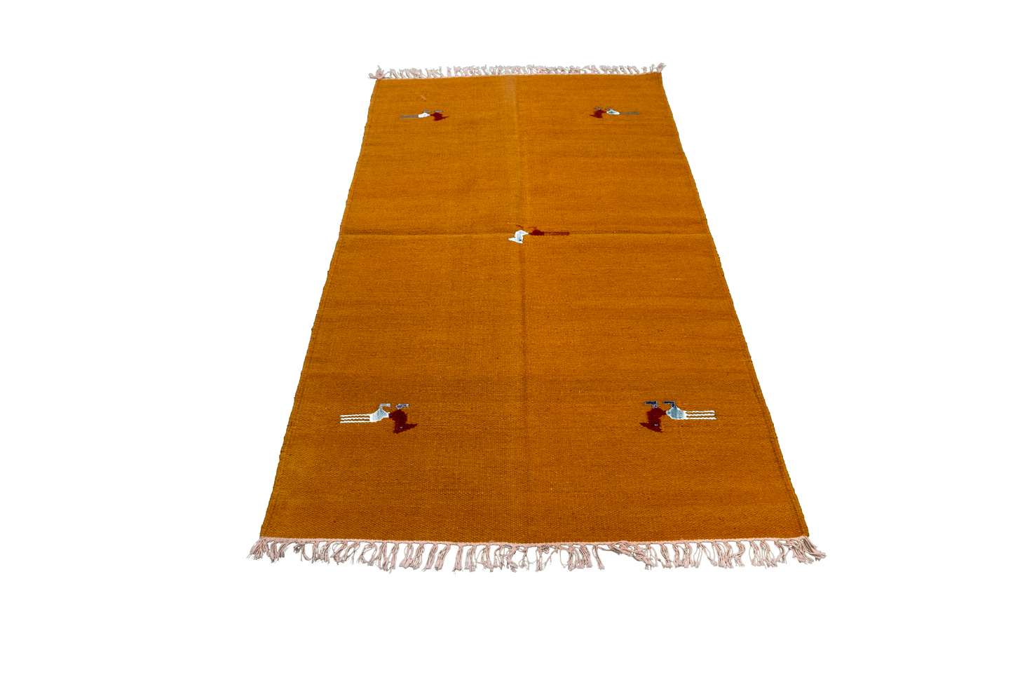 W 3 L 5 Kilim 100% Wool Hand-Woven All-Over Design - 18714