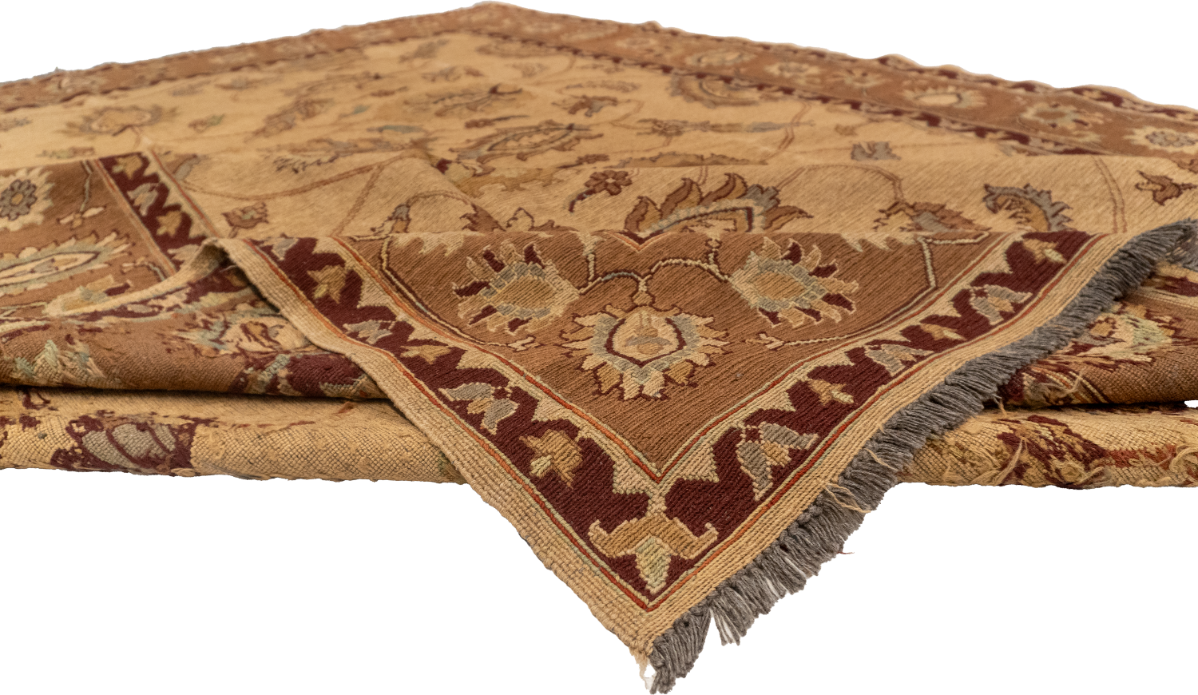 W 8.10 L 12 Sumak 100% Wool Hand-Woven All-Over Design - 20320