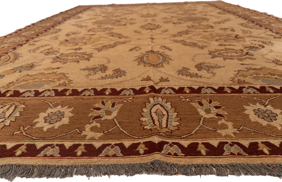 W 8.10 L 12 Sumak 100% Wool Hand-Woven All-Over Design - 20320