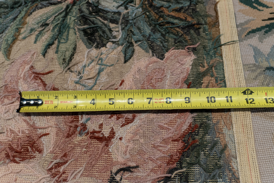 W 6.1 L 9.1 Needle Point 100% Wool Hand-Woven All-Over Design - 20361