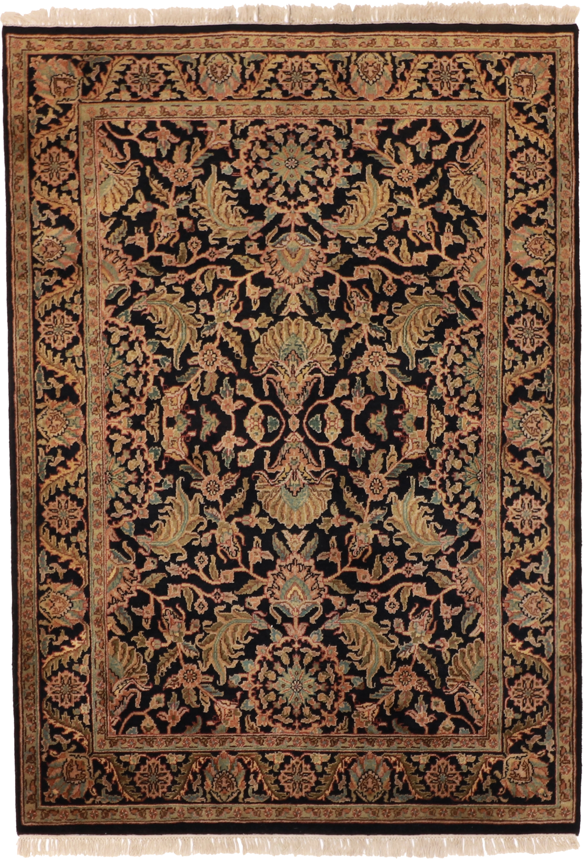 W 5.1 L 7.3 Tabriz 100% Wool Hand-Woven All-Over Design - 22169