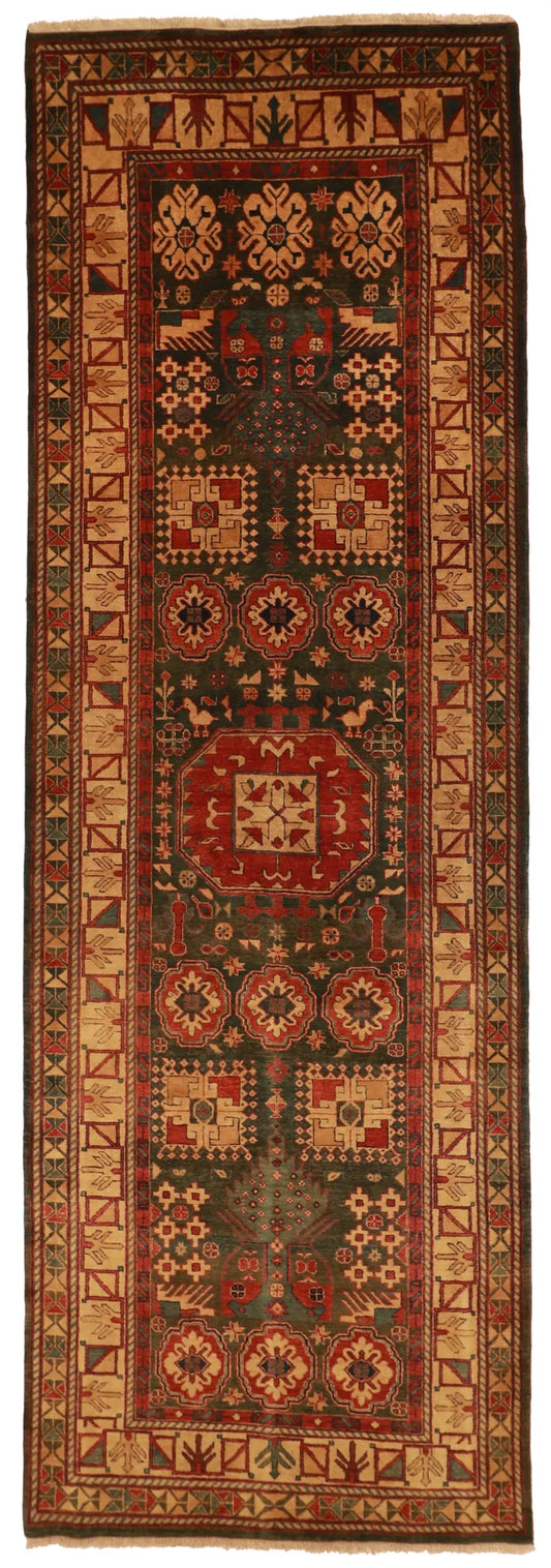 W 5.11 - L 17.10 - Mahal Fine All Over Rectangle - Finest Hand-Knotted Quality Wool - 22541