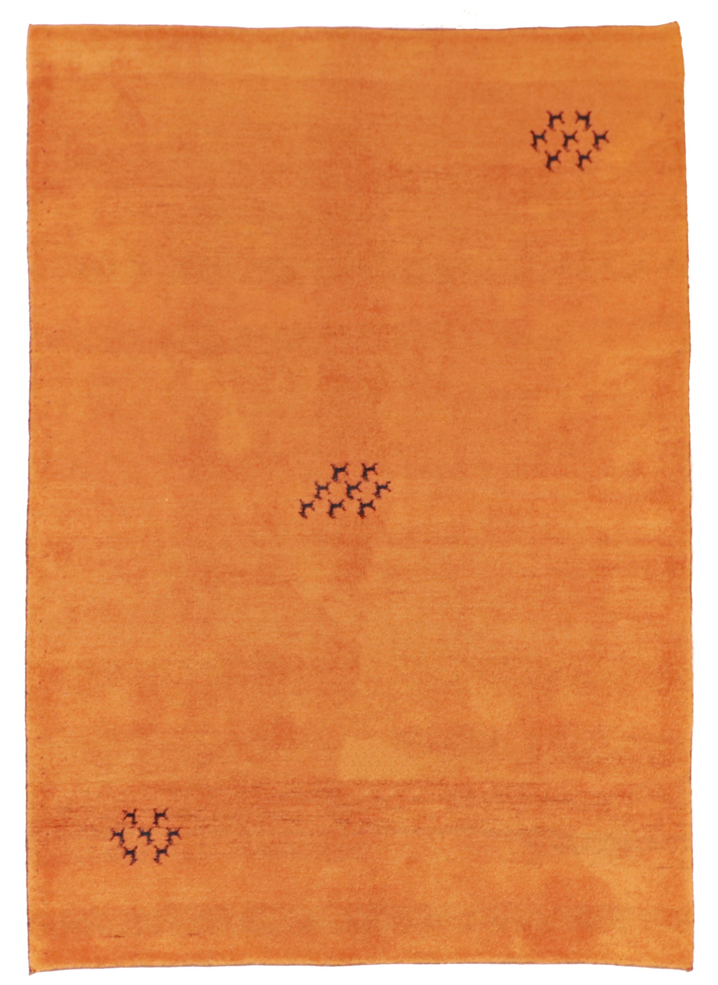 W 6.11 L 9.11 Gabbeh 100% Wool Hand-Woven All-Over Design - 23350
