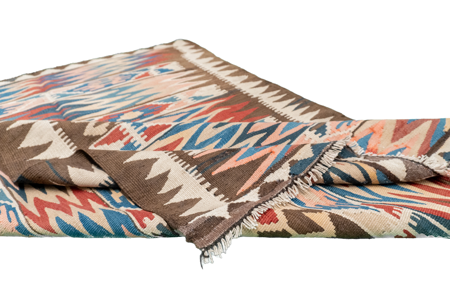 W 3.9 L 5.3 Azarbayjan 100% Wool Hand-Woven All-Over Design - 23827