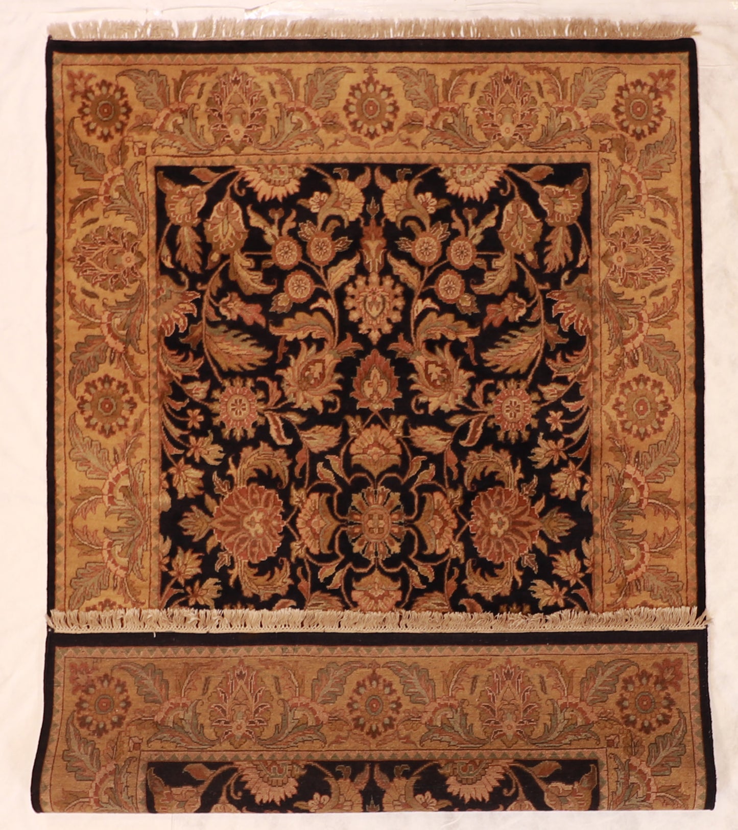 W 6.1 L 9 Tabriz 100% Wool Hand-Woven All-Over Design - 25208