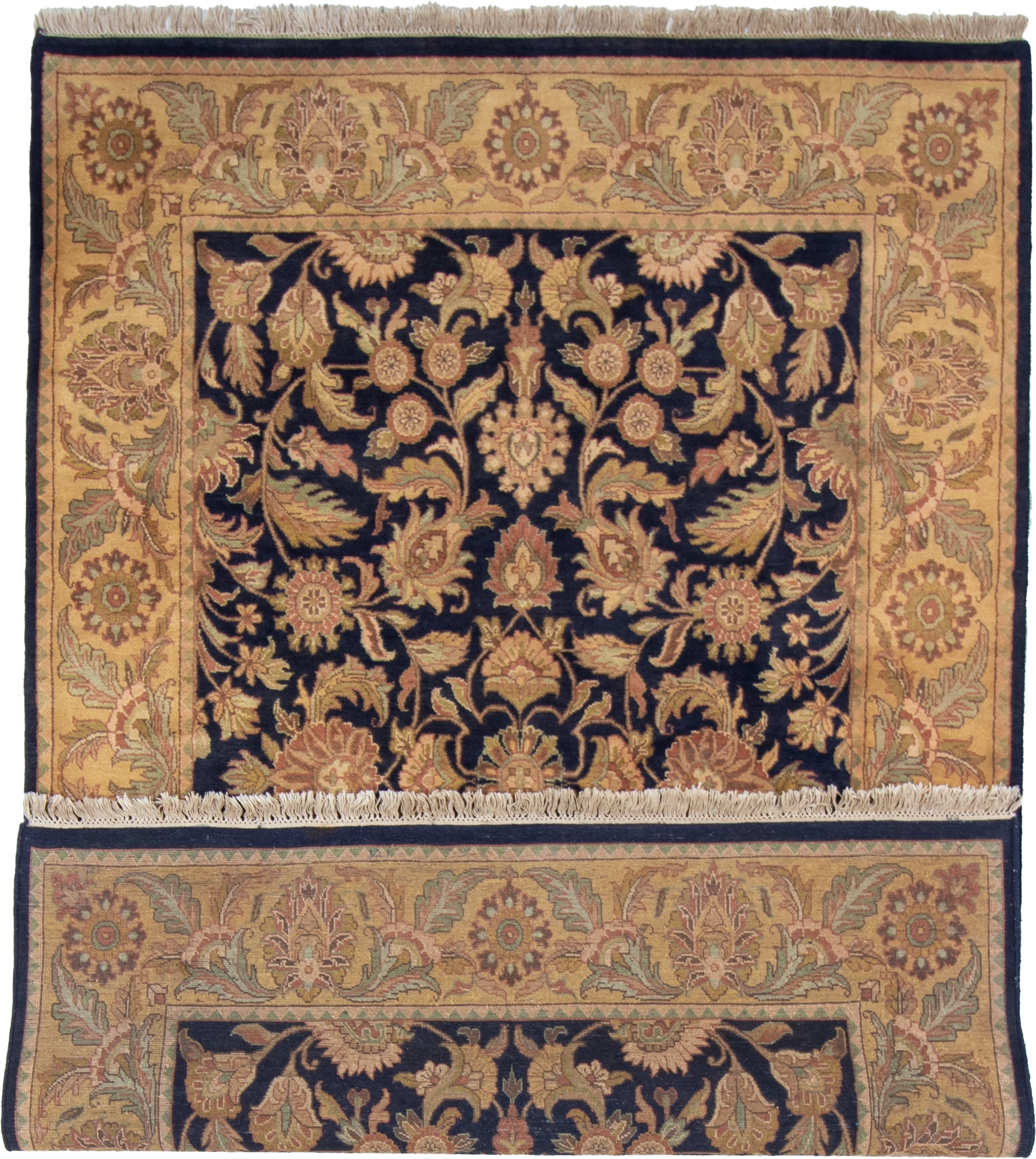W 6.1 L 9 Tabriz 100% Wool Hand-Woven All-Over Design - 25208