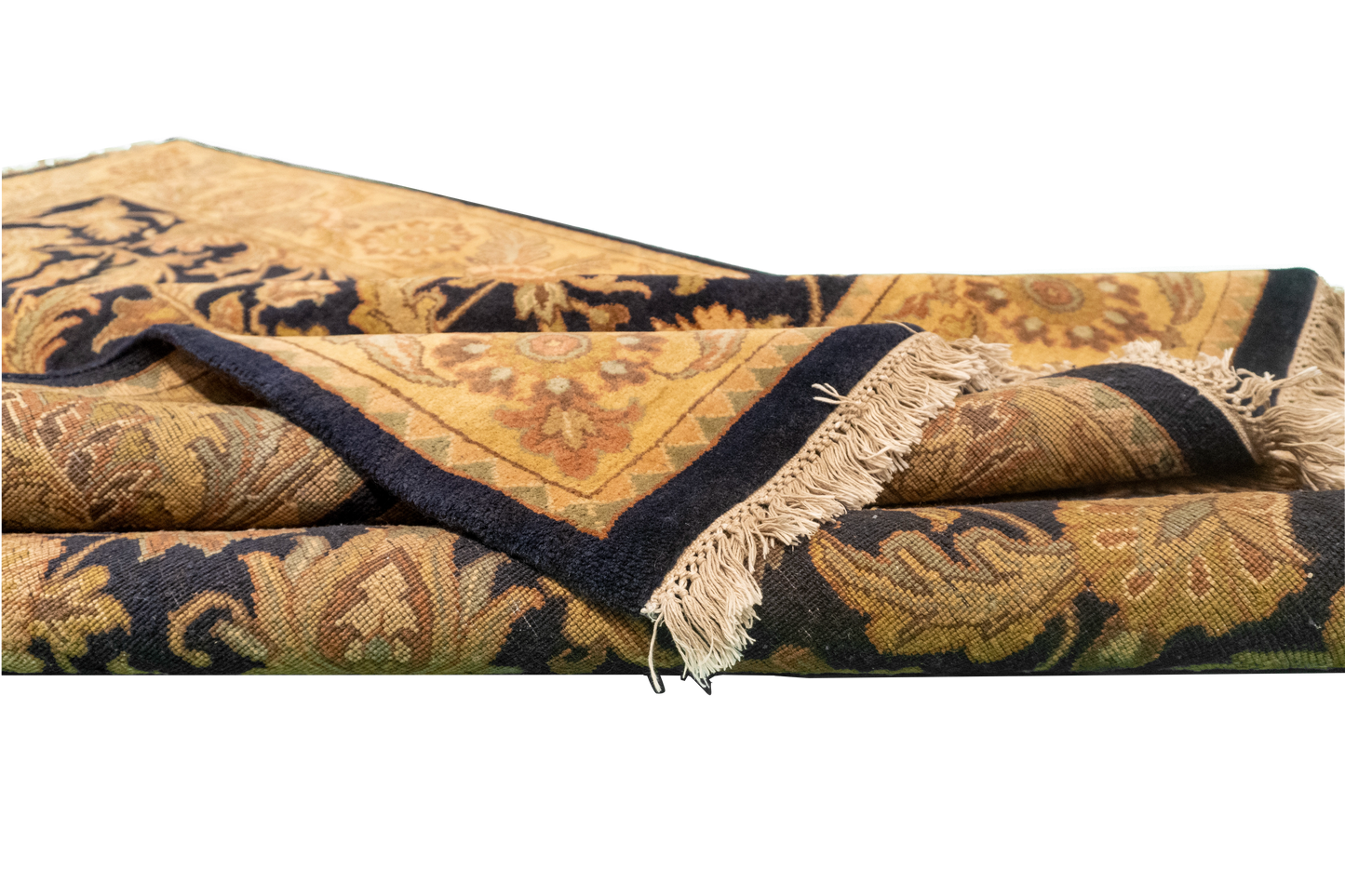W 6.1 L 9 Tabriz 100% Wool Hand-Woven All-Over Design - 25208