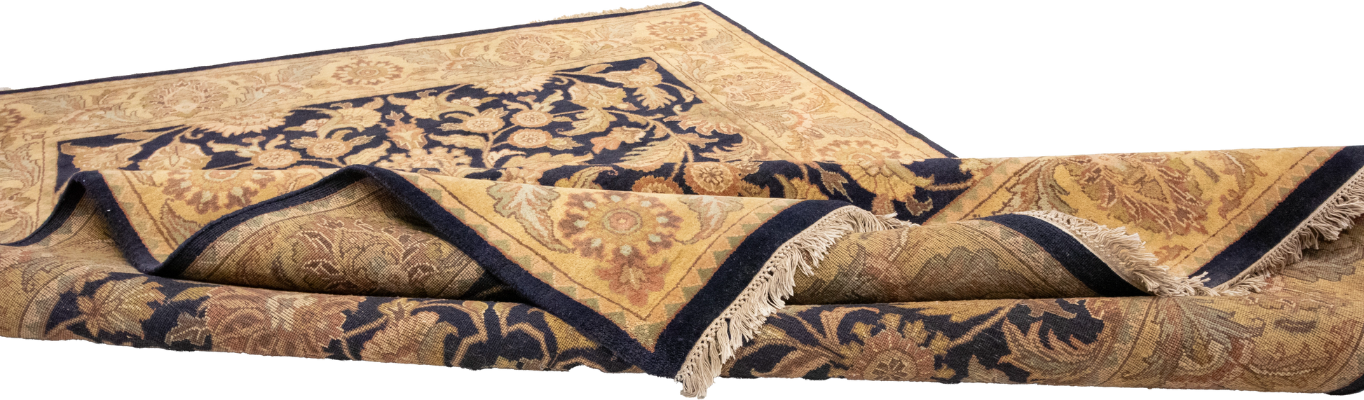 W 6.1 L 9 Tabriz 100% Wool Hand-Woven All-Over Design - 25208