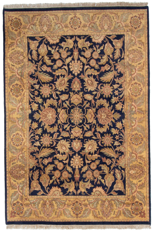 W 6.1 L 9 Tabriz 100% Wool Hand-Woven All-Over Design - 25208