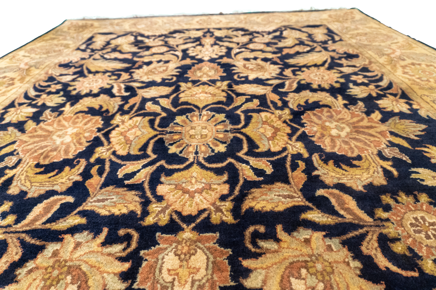 W 6.1 L 9 Tabriz 100% Wool Hand-Woven All-Over Design - 25208