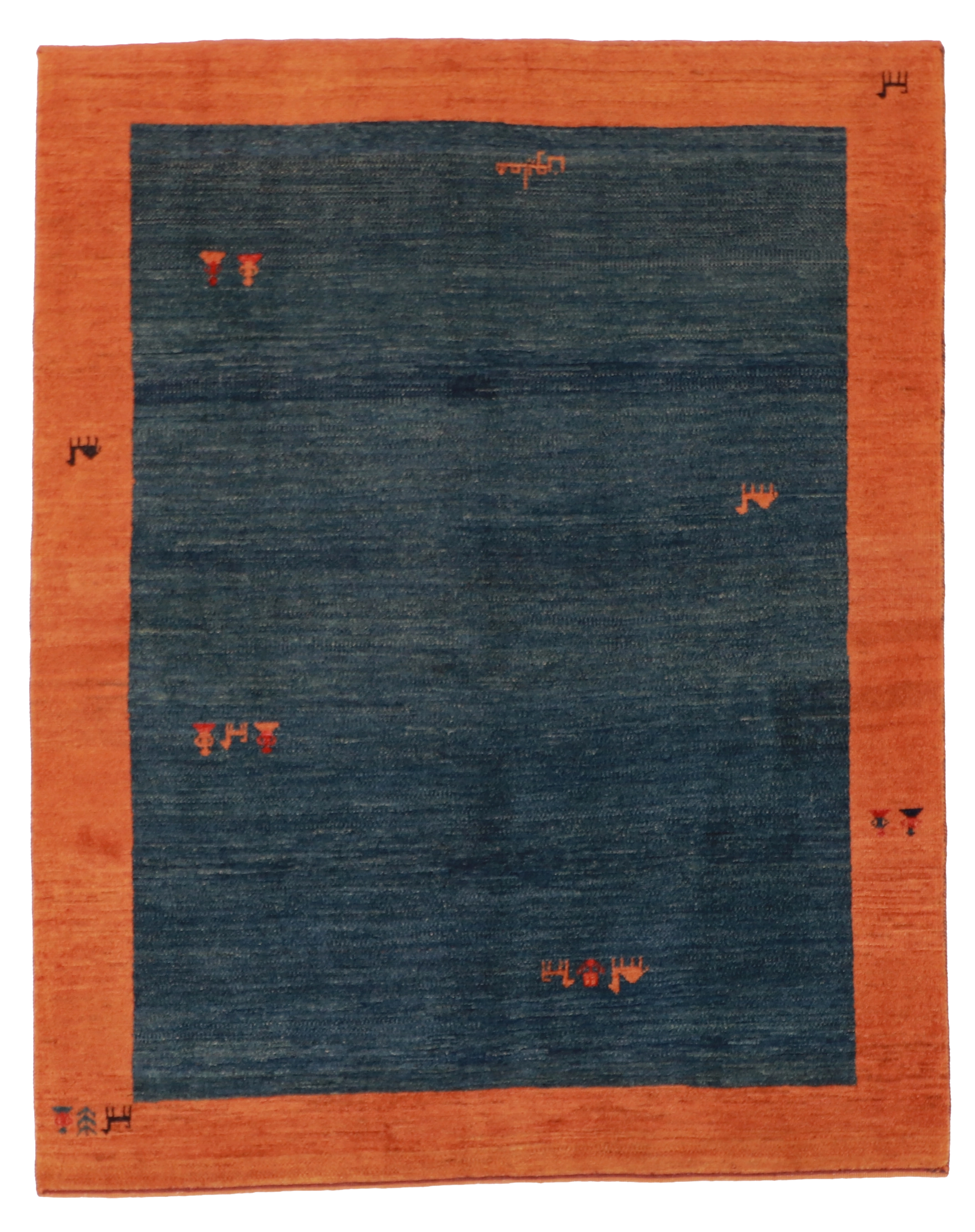 W 5 L 6.4 Lori Gabbeh 100% Wool Hand-Woven - 25379