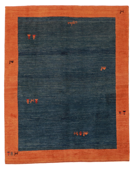 W 5 L 6.4 Lori Gabbeh 100% Wool Hand-Woven - 25379