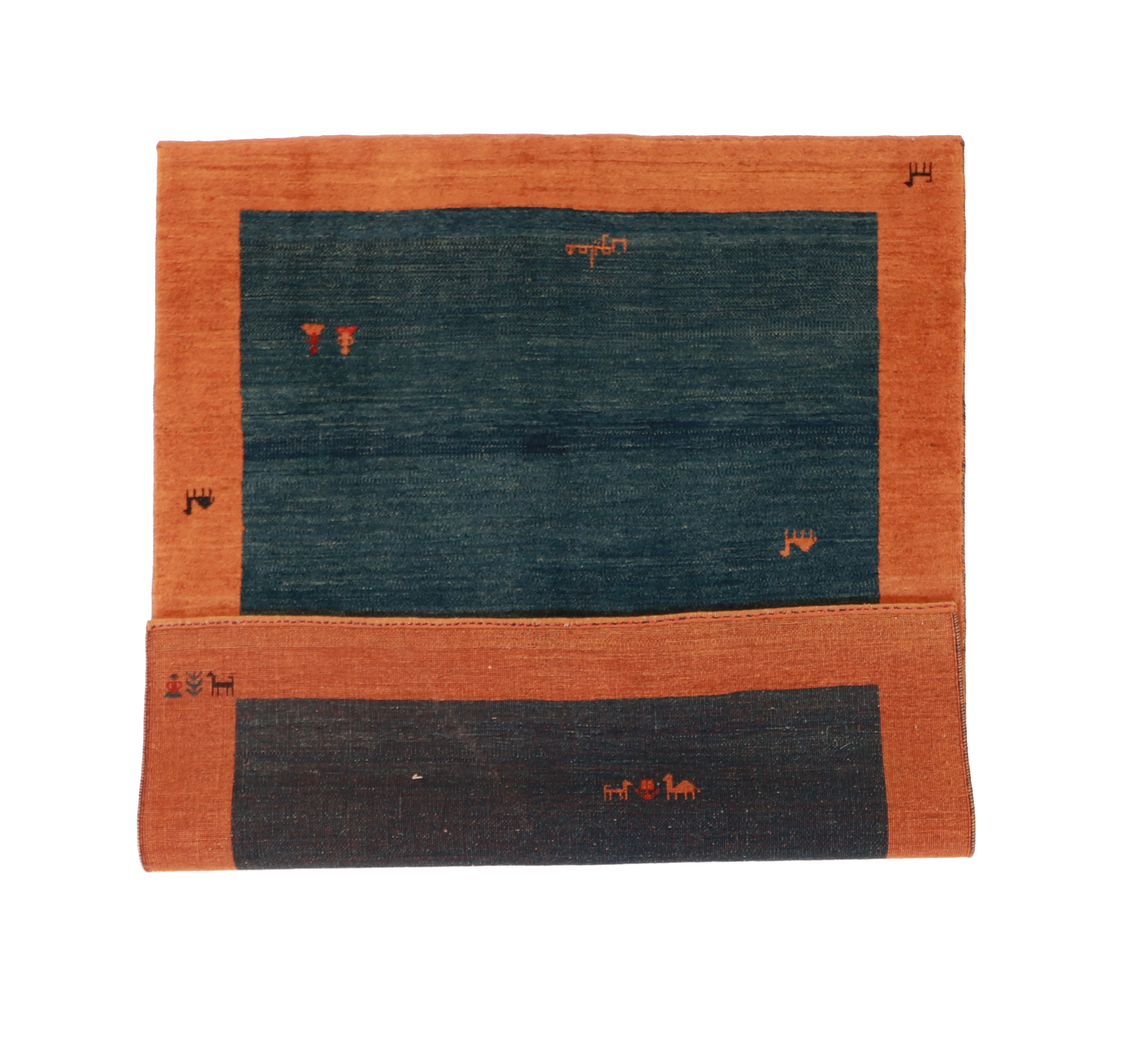 W 5 L 6.4 Lori Gabbeh 100% Wool Hand-Woven - 25379
