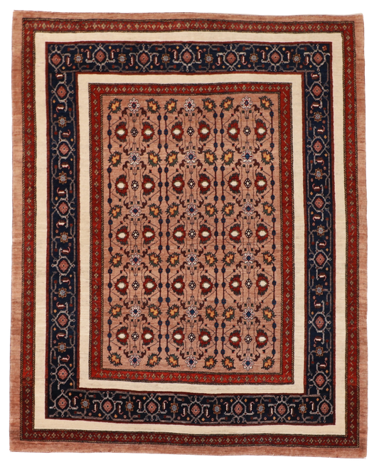 W 5.2 L 6.6 Loribaft 100% Wool Hand-Woven - 25666
