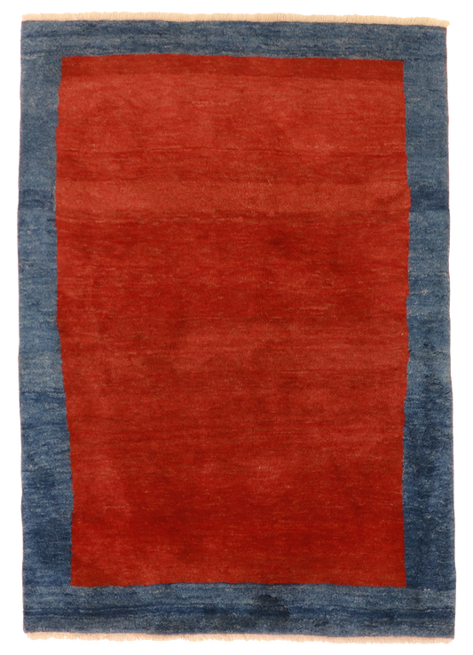 W 4.6 L 6.6 Gabbeh 100% Wool Hand-Woven All-Over Design - 26726